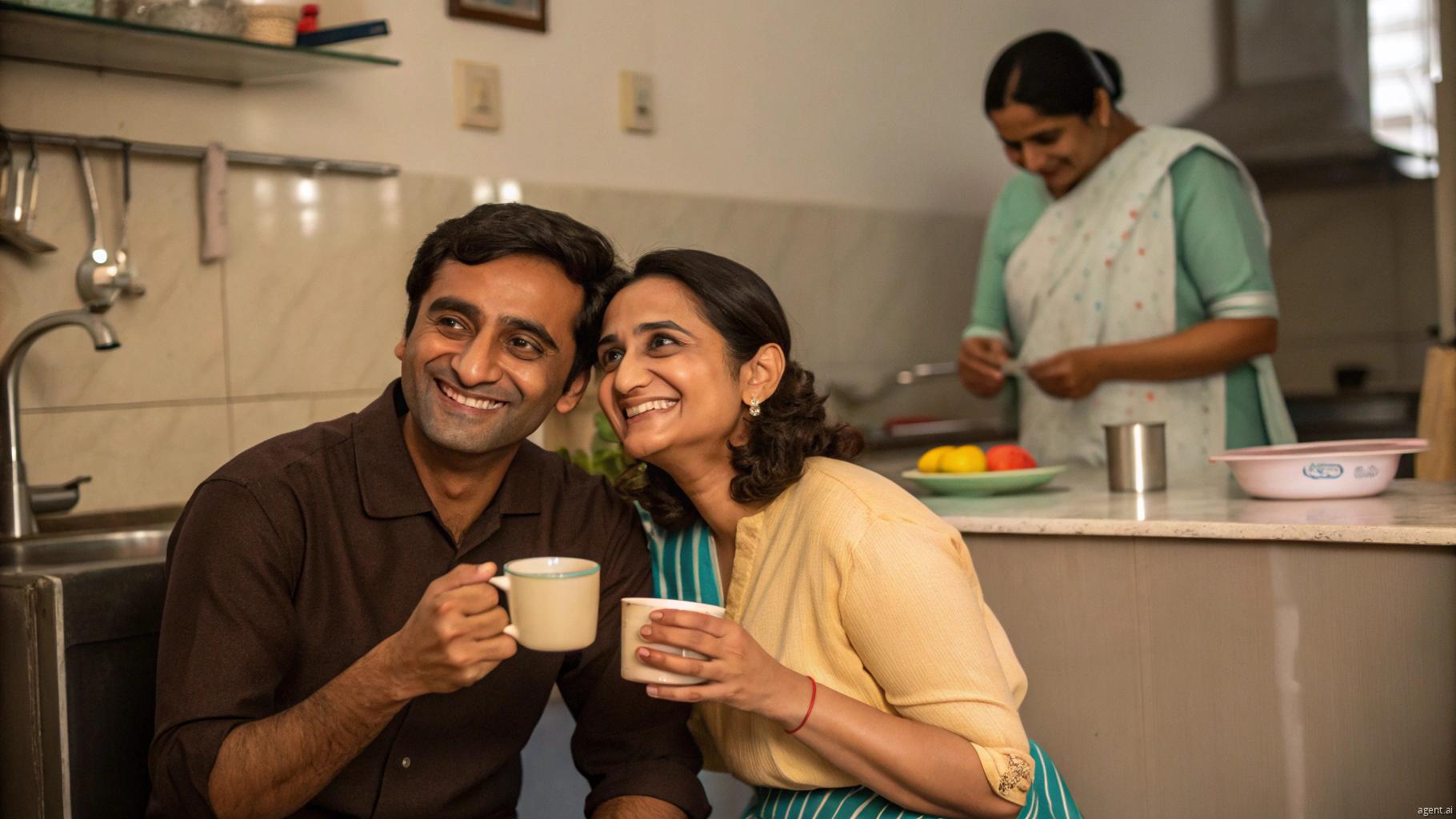 The Pile of Dishes After The Dawat