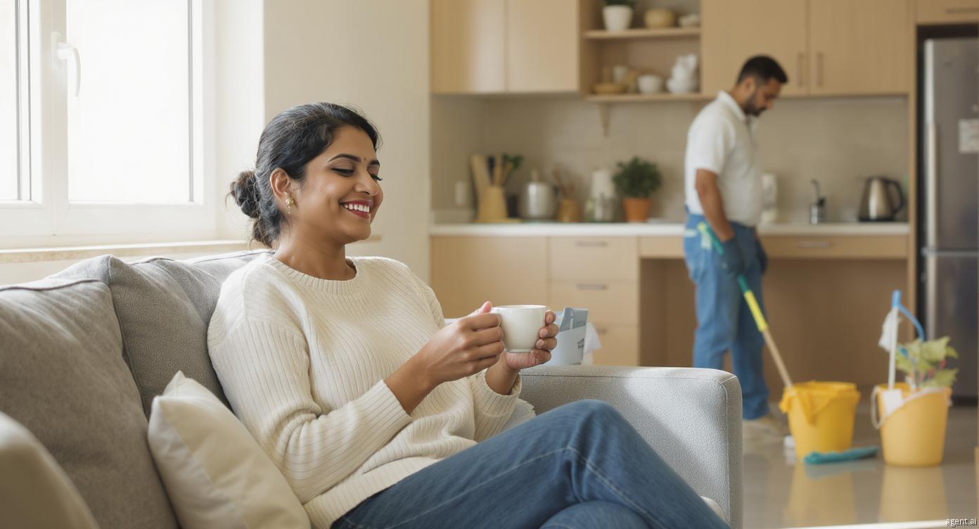 “A Clean Home, A Calm Mind: How Maidoncall Helped Priya Reclaim Her Space”